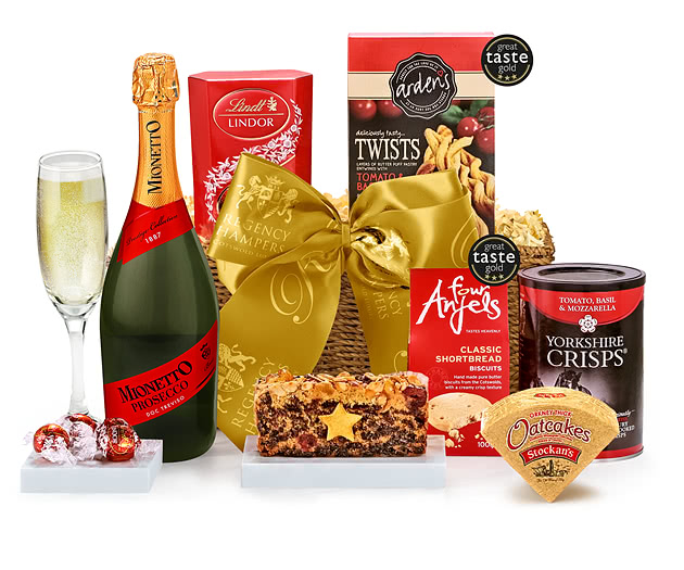 Valentine's Day Beaufort Hamper With Sparkling Prosecco